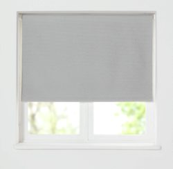 HOME Thermal Blackout Roller Blind - 3ft - Dove Grey.